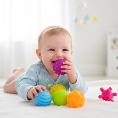 Balle sensorielle bébé 
